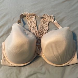 38DDD Victoria’s Secret beige front clasp bra
